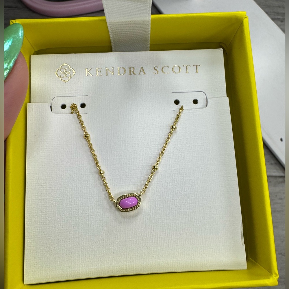 Mini Elisa Gold Satellite Short Pendant Neckalce